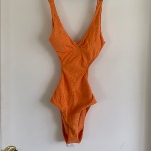 L-Space swimsuit orange